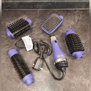 Hot Tools Pro Signature 5 Piece Purple Hair Styling Set